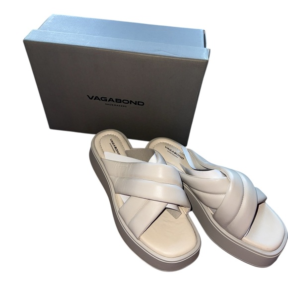 NEW Vagabond Shoemakers Courtney Platform Sandal (Women) 11US / 41EU, OFF WHITE - Picture 9 of 9